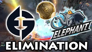 EG vs ELEPHANT - BO1 ELIMINATION !!! The International 10 Dota 2