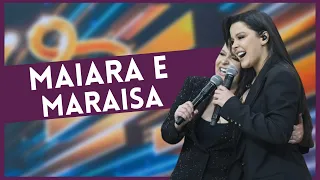 Maiara e Maraisa cantam "10%" e se impressionam com auditório