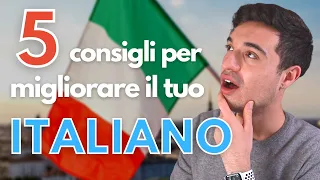 🇮🇹5 consigli per migliorare il tuo italiano + risorse utili