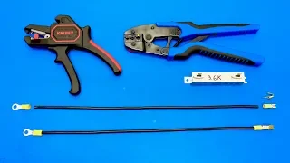 Wire Stripping & Crimping Tools:  Wire Crimp Connectors for Balance Taps