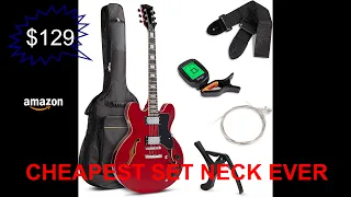 BEST CHOICE PRODUCTS ES-335 COPY CHEAP GUITAR REVIEW AND BUILD PART 1of2