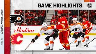 Flyers @ Flames 2/20 | NHL Highlights 2023