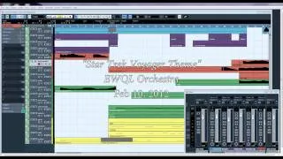 Star Trek Voyager Theme - Cubase (EWQL Orchestra)