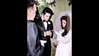 May 1, 1967 Elvis Presley married his bride, Priscilla , in an intimate Las Vegas ceremony.
