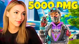 NOBODY plays Lifeline like ME | 5k damage games | Claraatwork Apex Legends season 19