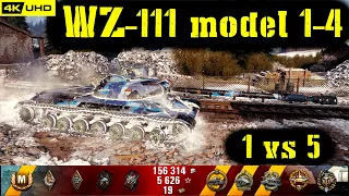 World of Tanks WZ-111 model 1-4 Replay - 8 Kills 8.4K DMG(Patch 1.6.1)