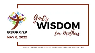 God's Wisdom for Mothers