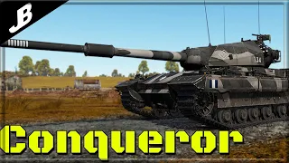 Unstoppable BRITISH MONSTER, Conqueror Heavy Tank Review - War Thunder Gameplay