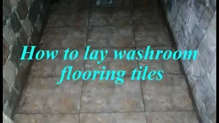 How to Tile a Small Bathroom Floor  DIY Bath Remodel l How to Tile a Bathroom Floor l how to install