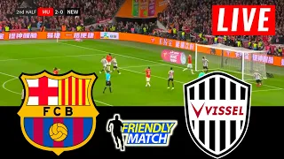 Vissel Kobe vs Barcelona | Club Friendly Football Match 2023 | Barca Live | Pes 21 Gameplay