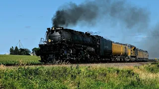 The Great Race Across the Midwest - Chasing UP 4014 from West Chicago to Cedar Rapids - 7/30/2019