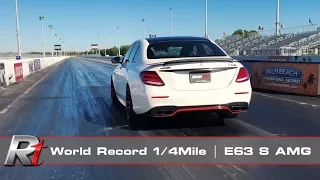 RENNtech | World Record 1/4 Mile | E63 S AMG | 10.685@130