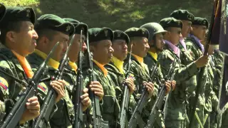 Ceremonia Castrense al conmemorar el XXI Aniversario de la Gesta Histórica del Alto Cenepa.