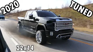 The First TUNED 2020 Duramax L5P on 24x14s