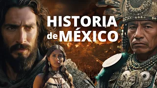 La HISTORIA DE MÉXICO: poblamiento, culturas prehispánicas, conquista, Independencia, Revolución