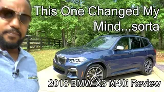 2018 BMW X3 M40i Review - This One Changed My Mind... sorta