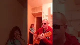 Я на тебе как на войне-Агата Кристи (кавер на гитаре)🎸 🙏🔥🙏