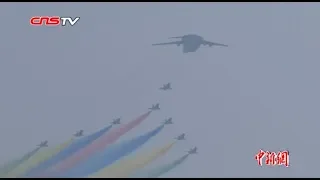 燃！70秒看完国庆阅兵空中梯队精彩瞬间