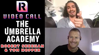 The Umbrella Academy's Robert Sheehan & Tom Hopper On Working With Gerard Way | Video Call