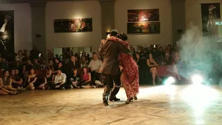 Paulina Mejía & Juan David Vargas performance - TangoSalon Extremo at Salon Canning on 8/9/19 (1of2)