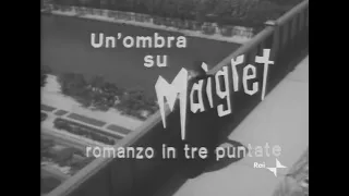 Un'ombra su Maigret - Georges Simenon - Seconda puntata - Sceneggiato TV