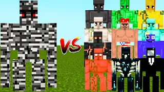 BEDROCK GOLEM vs ALL GOLEMS - Minecraft Mob Battle || Bedrock Golem Vs Iron Golem Vs Netherite Golem