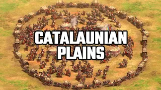 Battle of CATALAUNIAN PLAINS | Age of Empires 2