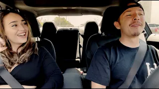 Uber Driver Makes Girl SHEESH Over His Rap!