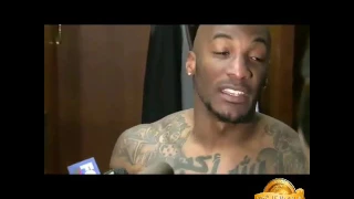 Aqib Talib is ready to beat Harry Douglas ass 👀👀 after his dirty hit on Chris Harris