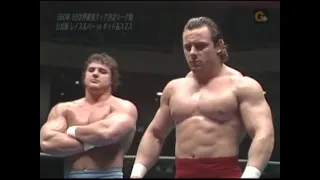 Dynamite Kid & Davey Boy Smith vs. Harley Race & Jesse Barr (12.12.1985)