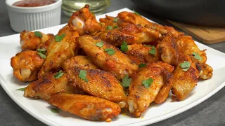 Pan-Cooked Chicken Wings in 30 Minutes with No Deep-Fry and Batter! Recipe by Always Yummy!