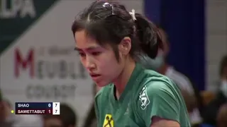 Full match Suthasini Sawettabut (LINZ) VS Jieni SHAO (ETIV)