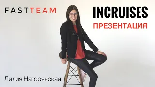 INCRUISES презентация. Маркетинг план Инкрузес. Лилия Нагорянская