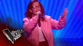 Natasha Performs 'Sorry, Not Sorry': Blinds 1 | The Voice Kids UK 2018