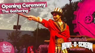 Howl-O-Scream OPENING CEREMONY The Gathering | Full Show | SeaWorld San Diego 2021