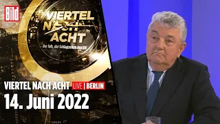 🔴 Viertel nach Acht – 14. Juni 2022 | u.a. Georg Gafron, Birgit Kelle und Nena Schink