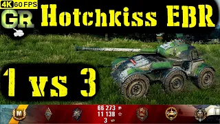 World of Tanks Hotchkiss EBR Replay - 7 Kills 4.8K DMG(Patch 1.4.0)
