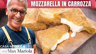 MOZZARELLA IN CARROZZA - la video ricetta di Chef Max Mariola