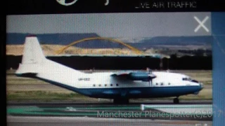 Cavok Air Antonov AN12 UR-CEZ On CVK7079 Heading To Manchester Ap On 30/06/2017