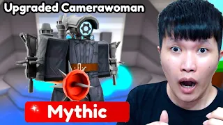 WOW! ADA UPGRADED CAMERAWOMAN DI UPDATE EPISODE 73 PART 1 TOILET TOWER DEFENSE ROBLOX