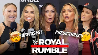 WWE Superstars Share Last-Minute Women’s Royal Rumble 2024 Predictions and Dream Surprise Entrants