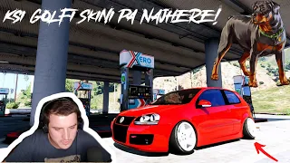 Xahi Me Bubin Teston Super Veturen Golf 5- Ksi Golfi Skini Pa Najhere !!-GTA 5 SHQIP