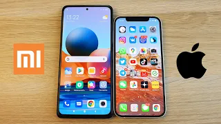 XIAOMI REDMI NOTE 10 PRO VS IPHONE 12 - В ЧЕМ РАЗНИЦА? 20К ПРОТИВ 80К, ПОЛНОЕ СРАВНЕНИЕ!