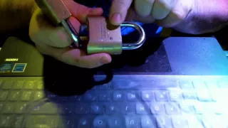 New quick way to open a masterlock 175 without a pick or decoder