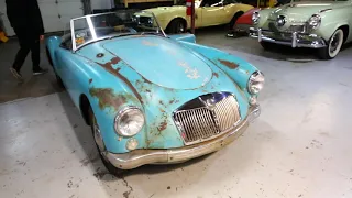 1958 MG MGA Driving video