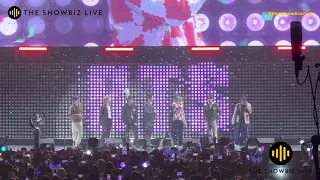 BTS Crowd sings Happy Birthday to Jin Of BTS Band onstage during iHeart Radio Jingle Ball 2021