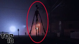 Top 10 Scary Sirenhead Real Life Sightings