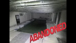 Something Happened Here?!?! Abandoned Mansion with pool and Human Hair found!