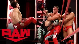 Mysterio, Black &  Crews vs. Andrade, Garza & Theory: Raw, April 27, 2020