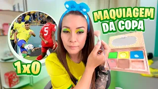 ARRUMA-SE COMIGO PARA JOGO DO BRASIL!! DESASTRE 🤡- Fran Japa